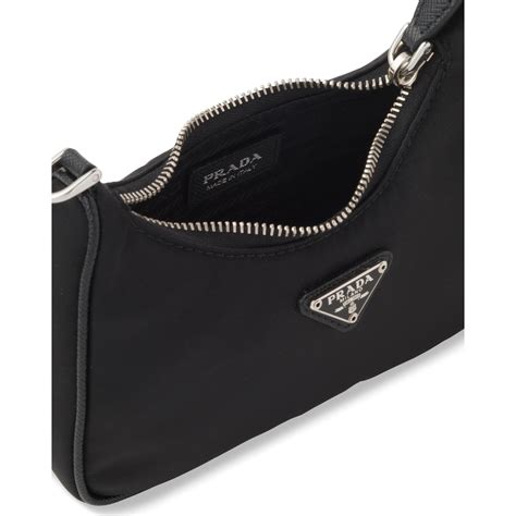 prada small shoulder bag nylon|miuccia prada shoulder bag.